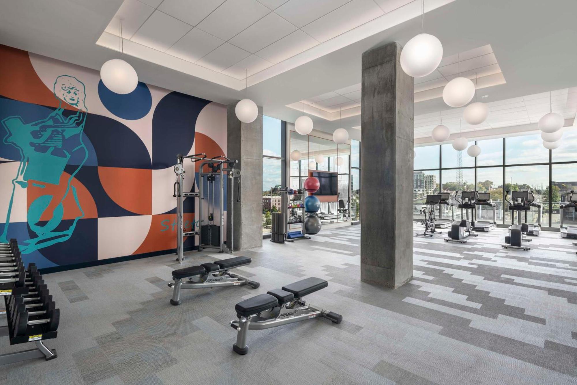 Hyatt Centric Downtown Νάσβιλ Εξωτερικό φωτογραφία The gym at The Standard East Village