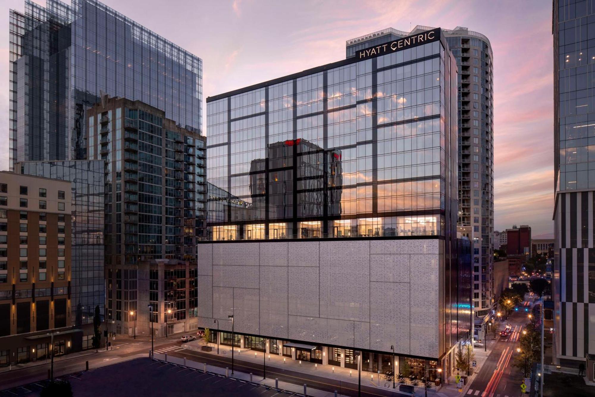Hyatt Centric Downtown Νάσβιλ Εξωτερικό φωτογραφία Hyatt Centric Downtown